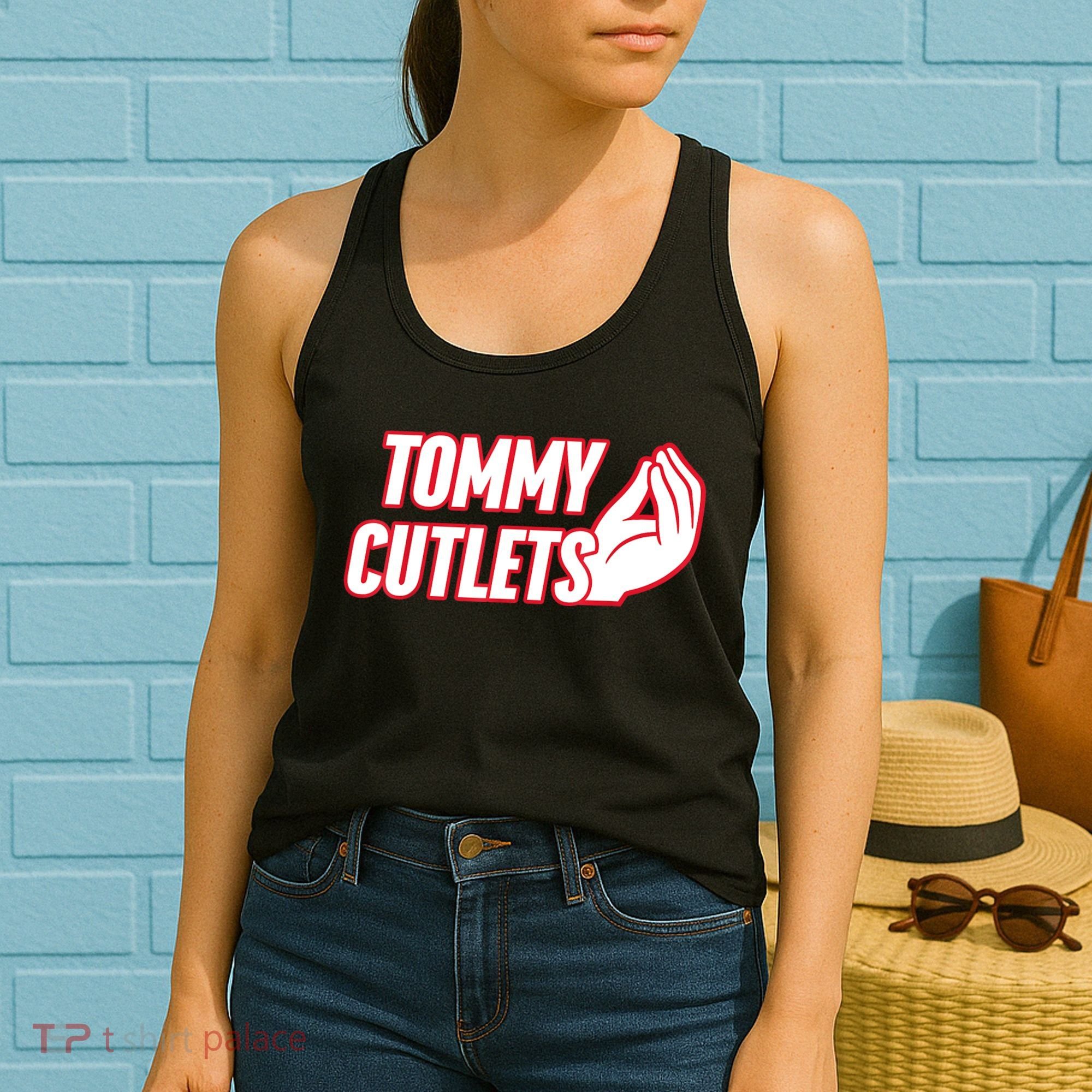 Ny Italian Hand Gesture Tommy Cutlets Football Quarterback Women's Tank Top
