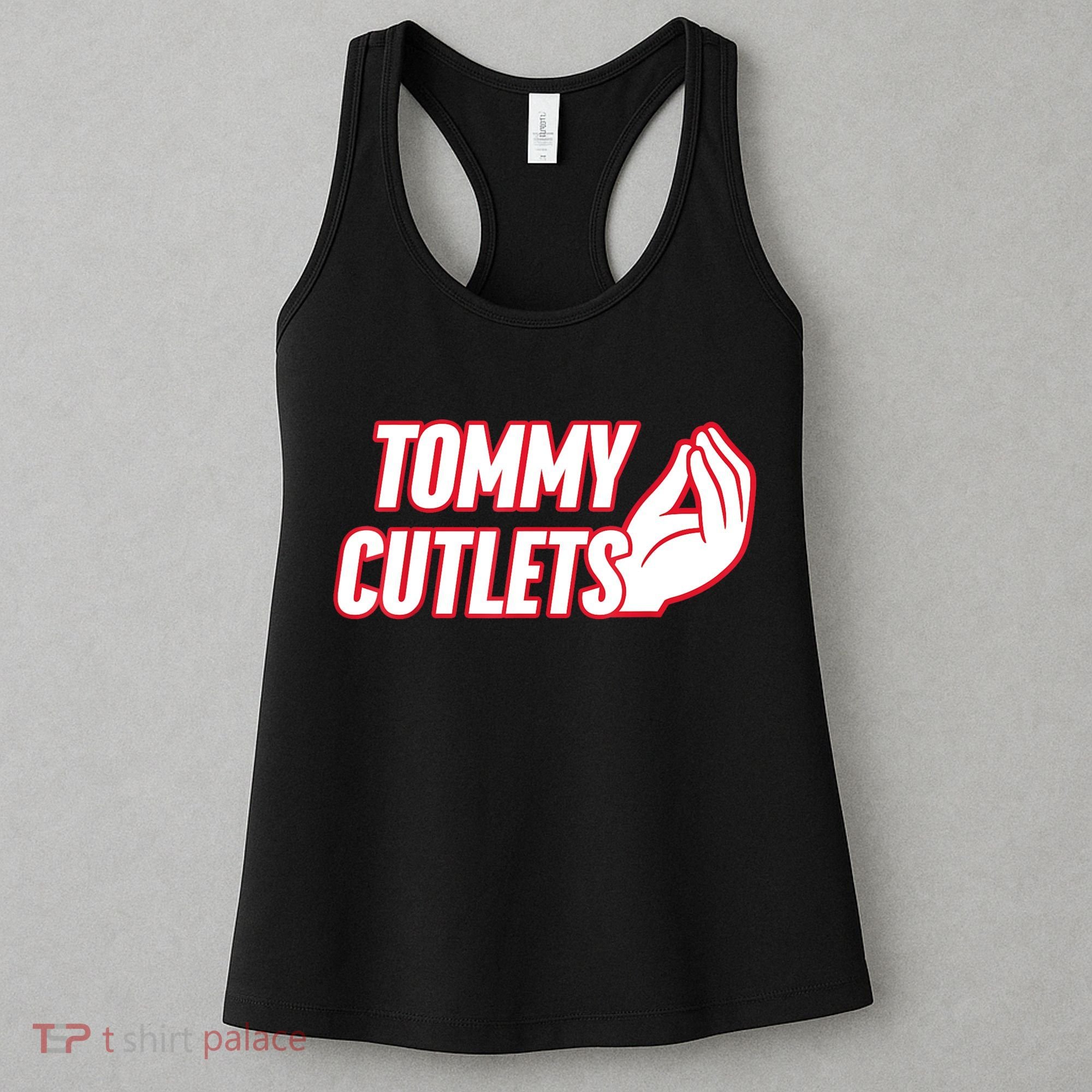 Ny Italian Hand Gesture Tommy Cutlets Football Quarterback Women's Tank Top