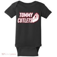 Ny Italian Hand Gesture Tommy Cutlets Football Quarterback Baby Bodysuit thumb 0