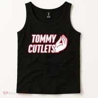 Ny Italian Hand Gesture Tommy Cutlets Football Quarterback Tank Top thumb 2