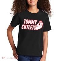 Ny Italian Hand Gesture Tommy Cutlets Football Quarterback Kids T-Shirt thumb 2