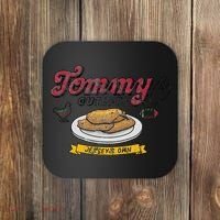 Ny Italian Hand Gesture Tommy Cutlets Football Quarterback Coaster thumb 0