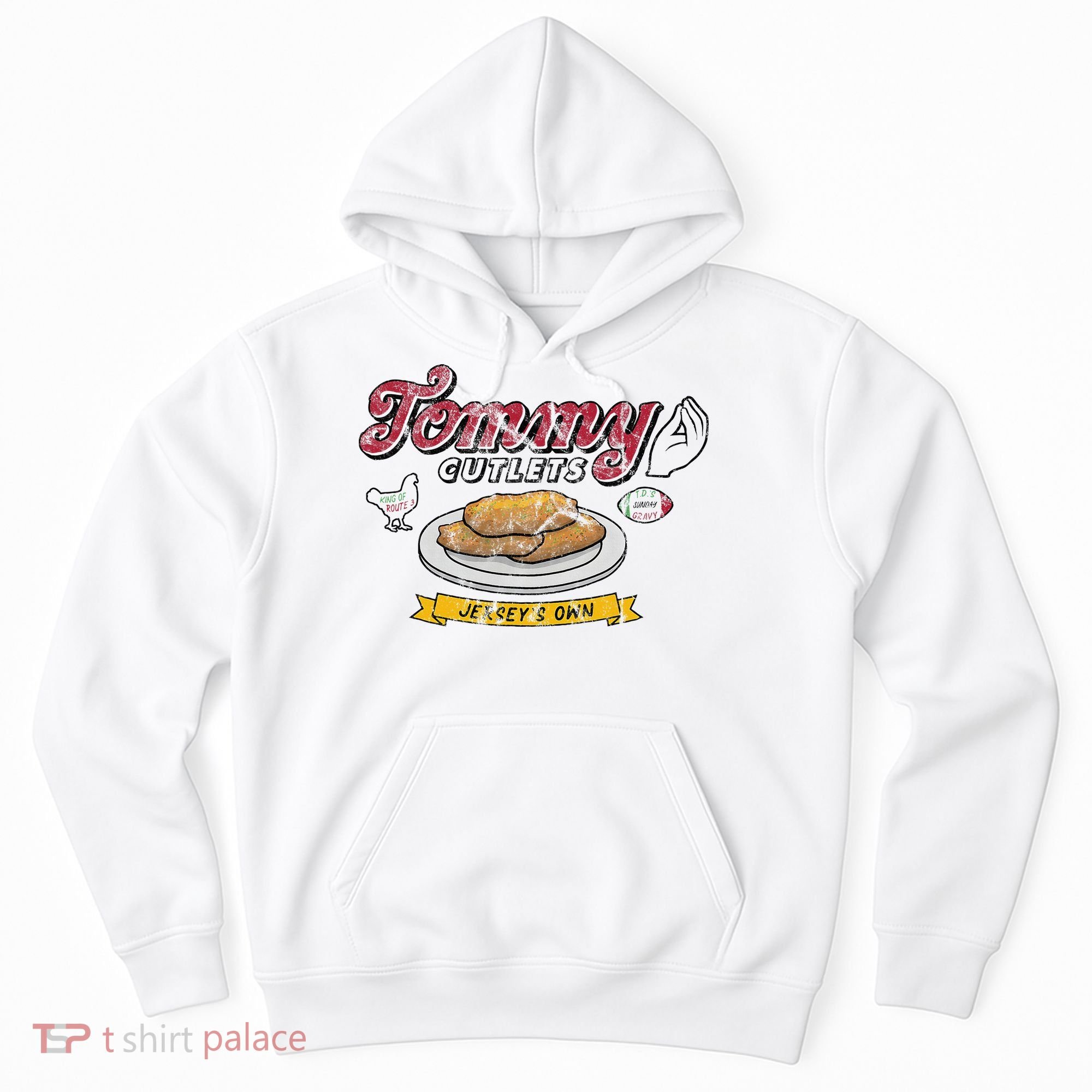 Ny Italian Hand Gesture Tommy Cutlets Football Quarterback Hoodie