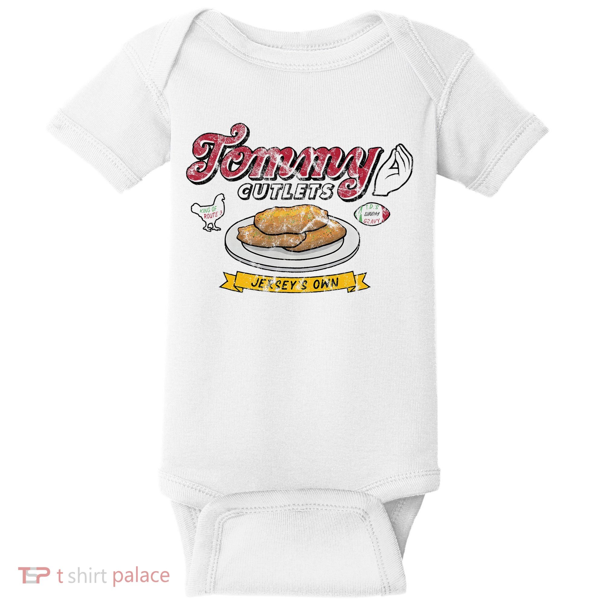 Ny Italian Hand Gesture Tommy Cutlets Football Quarterback Baby Bodysuit