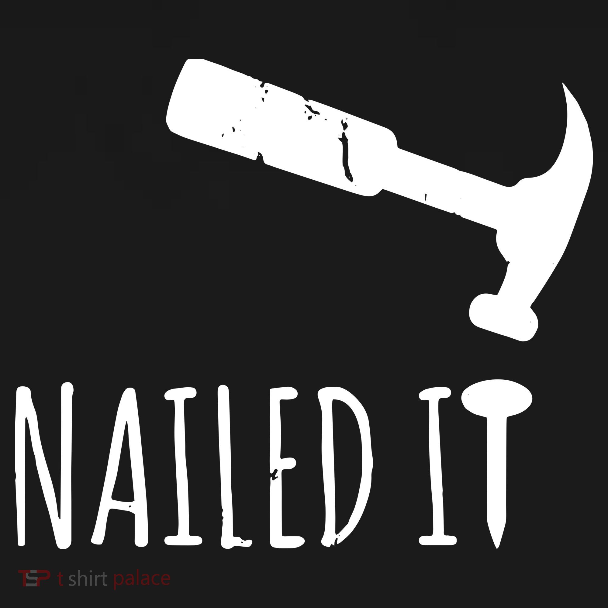 Nailed It Hammer And Nail Woodworking Carpentry Toddler Hoodie