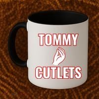 Ny Italian Hand Gesture Tommy Cutlets Football Quarterback Coffee Mug thumb 2