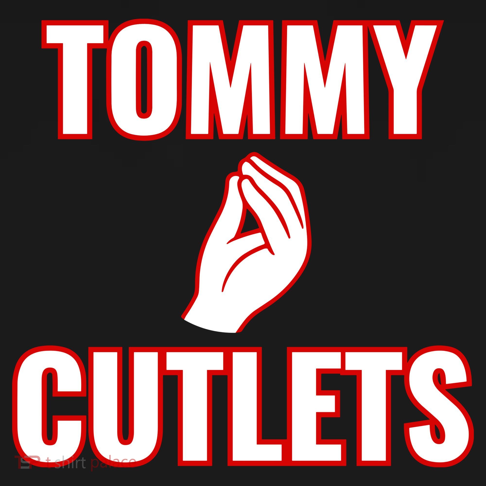 Ny Italian Hand Gesture Tommy Cutlets Football Quarterback Women's Hoodie