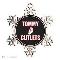 Ny Italian Hand Gesture Tommy Cutlets Football Quarterback Ornament thumb 0