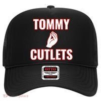 Ny Italian Hand Gesture Tommy Cutlets Football Quarterback Hat thumb 0