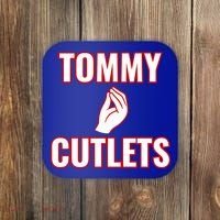 Ny Italian Hand Gesture Tommy Cutlets Football Quarterback Coaster thumb 0