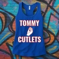 Ny Italian Hand Gesture Tommy Cutlets Football Quarterback Women's Tank Top thumb 3