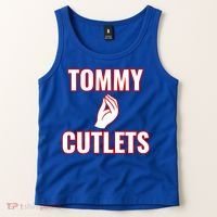 Ny Italian Hand Gesture Tommy Cutlets Football Quarterback Tank Top thumb 2