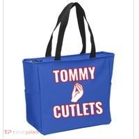 Ny Italian Hand Gesture Tommy Cutlets Football Quarterback Tote Bag thumb 2