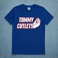 Ny Italian Hand Gesture Tommy Cutlets Football Quarterback T-Shirt thumb 5