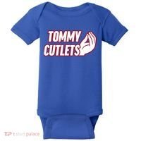 Ny Italian Hand Gesture Tommy Cutlets Football Quarterback Baby Bodysuit thumb 0