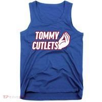 Ny Italian Hand Gesture Tommy Cutlets Football Quarterback Tank Top thumb 0