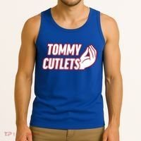 Ny Italian Hand Gesture Tommy Cutlets Football Quarterback Tank Top thumb 3
