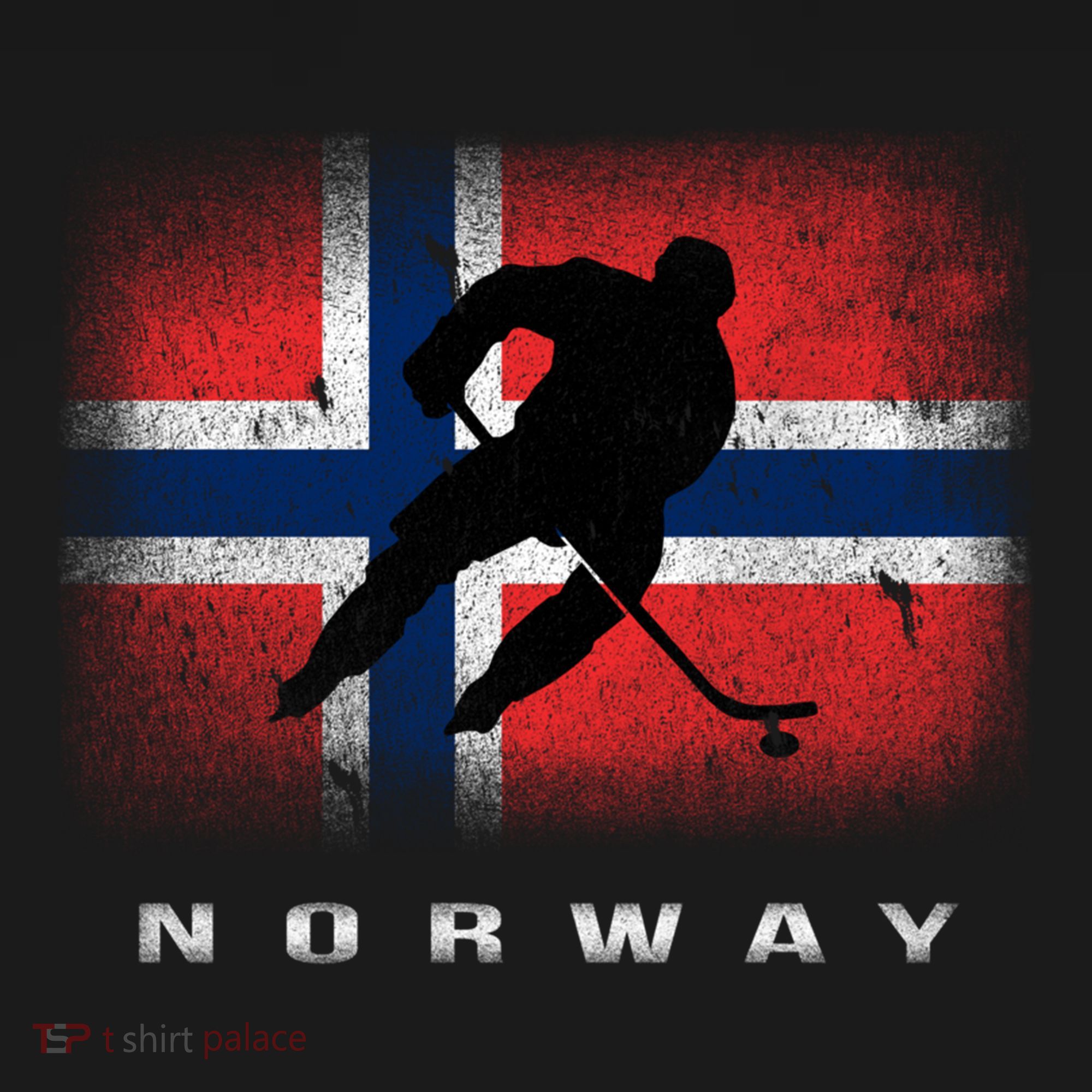 Norway Ice Hockey Norwegian Flag Norge Gift Doggie Tank