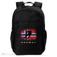 Norway Ice Hockey Norwegian Flag Norge Gift Backpack thumb 0