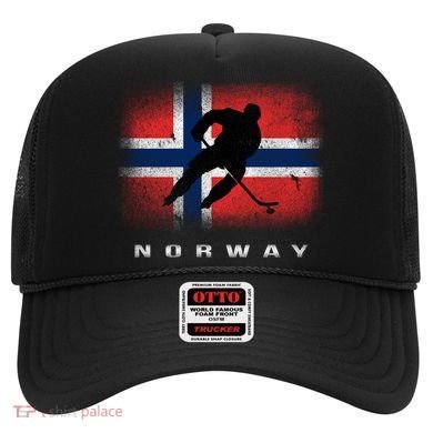Norway Ice Hockey Norwegian Flag Norge Gift Hat