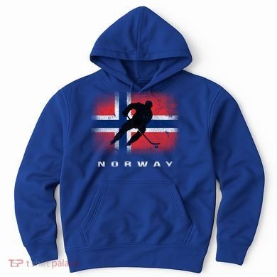 Norway Ice Hockey Norwegian Flag Norge Gift Hoodie