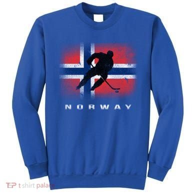 Norway Ice Hockey Norwegian Flag Norge Gift Sweatshirt
