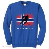 Norway Ice Hockey Norwegian Flag Norge Gift Sweatshirt thumb 0