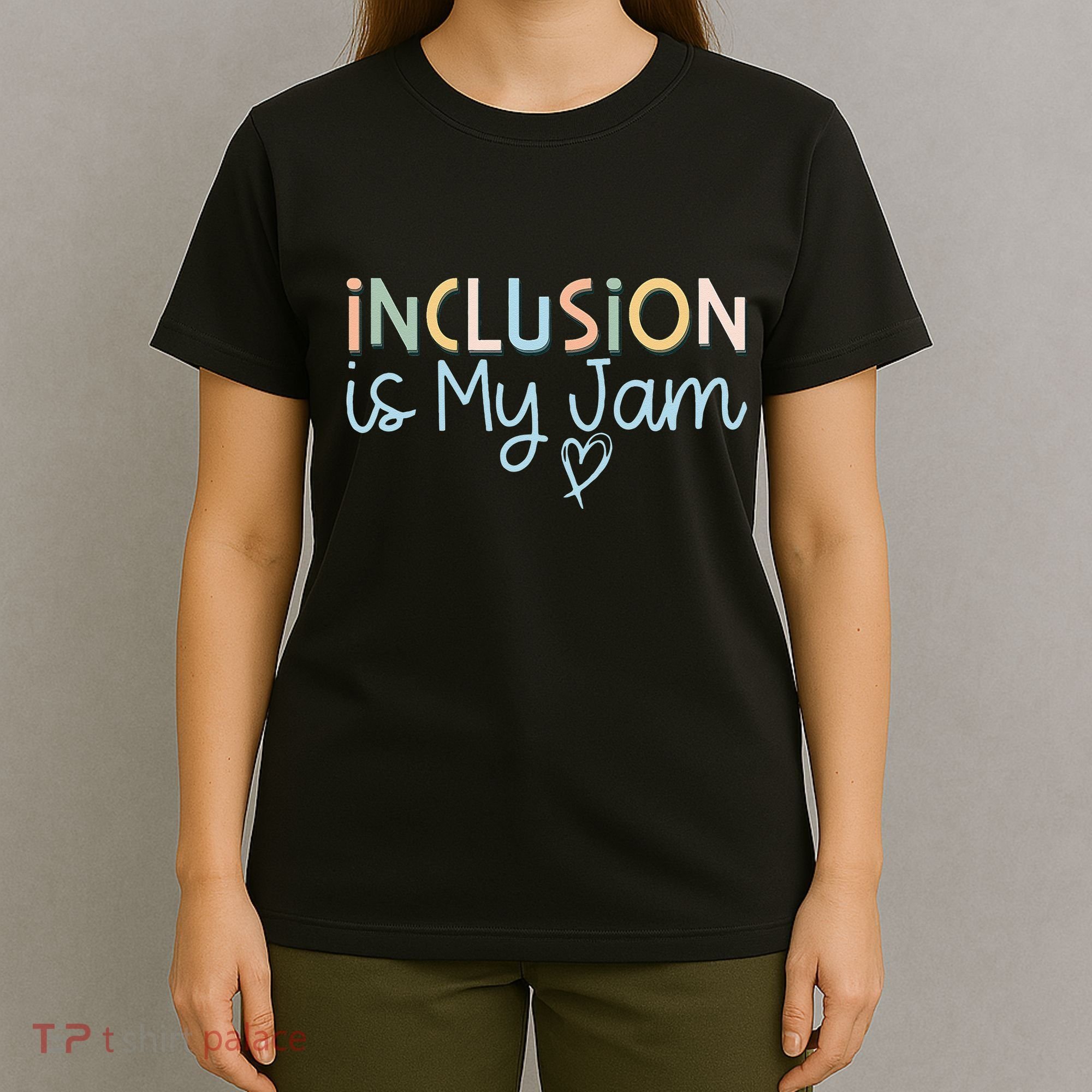 Neurodiversity Inclusion Is My Jam Autism Special Needs Mom T-Shirt