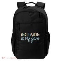 Neurodiversity Inclusion Is My Jam Autism Special Needs Mom Backpack thumb 0