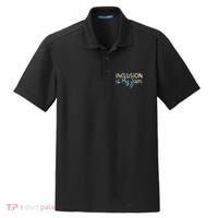 Neurodiversity Inclusion Is My Jam Autism Special Needs Mom Dry Zone Grid Polo thumb 0