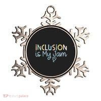 Neurodiversity Inclusion Is My Jam Autism Special Needs Mom Ornament thumb 0