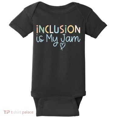 Neurodiversity Inclusion Is My Jam Autism Special Needs Mom Baby Bodysuit