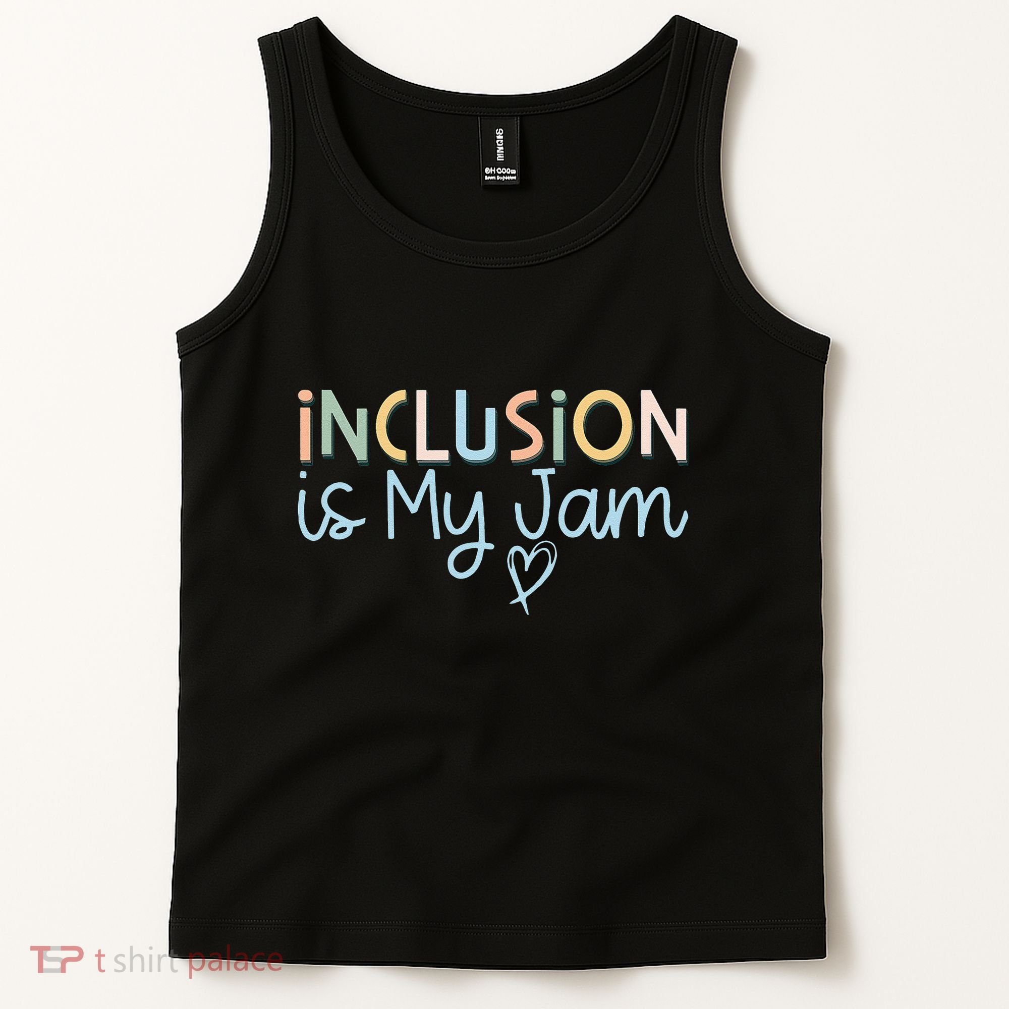 Neurodiversity Inclusion Is My Jam Autism Special Needs Mom Tank Top
