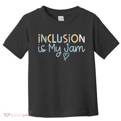 Neurodiversity Inclusion Is My Jam Autism Special Needs Mom Toddler T-Shirt