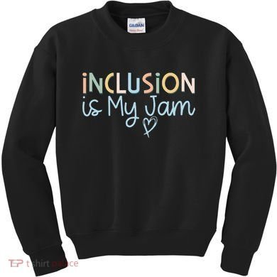 Neurodiversity Inclusion Is My Jam Autism Special Needs Mom Kids Sweatshirt
