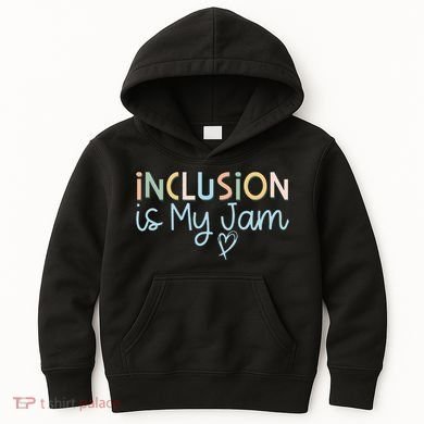 Neurodiversity Inclusion Is My Jam Autism Special Needs Mom Kids Hoodie