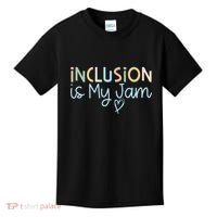 Neurodiversity Inclusion Is My Jam Autism Special Needs Mom Kids T-Shirt thumb 0