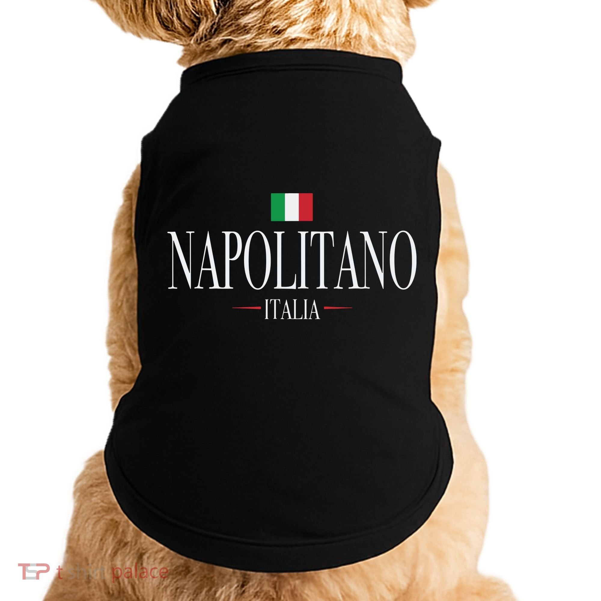 Napolitano Italia Italian Flag Doggie Tank