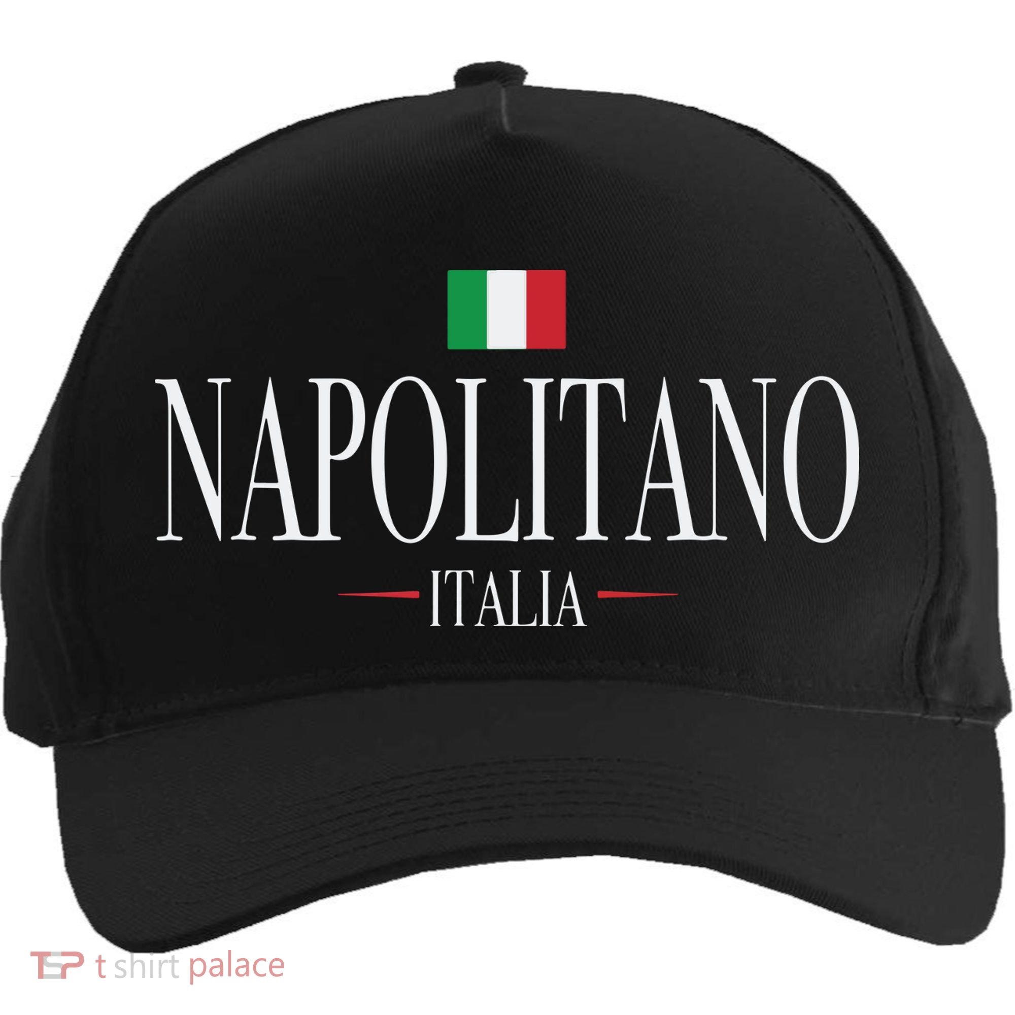 Napolitano Italia Italian Flag Five-Panel Snapback Cap