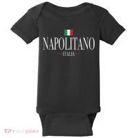 Napolitano Italia Italian Flag Baby Bodysuit thumb 0