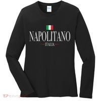 Napolitano Italia Italian Flag Women's Long Sleeve Shirt thumb 0