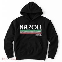 Naples Italy Italian Flag Souvenirs Gift Napoli Hoodie thumb 0
