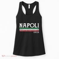 Naples Italy Italian Flag Souvenirs Gift Napoli Women's Tank Top thumb 0