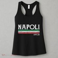 Naples Italy Italian Flag Souvenirs Gift Napoli Women's Tank Top thumb 3