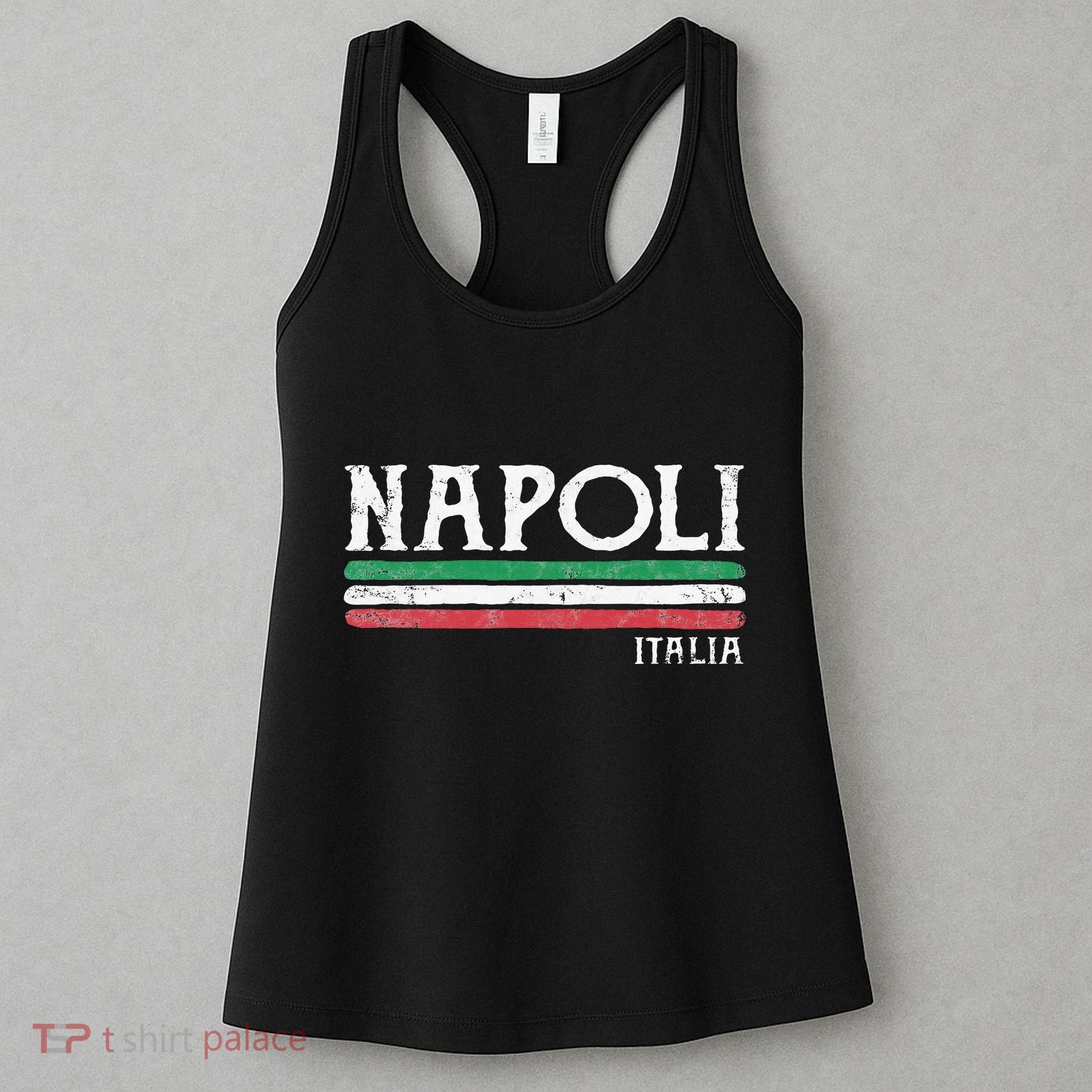 Naples Italy Italian Flag Souvenirs Gift Napoli Women's Tank Top