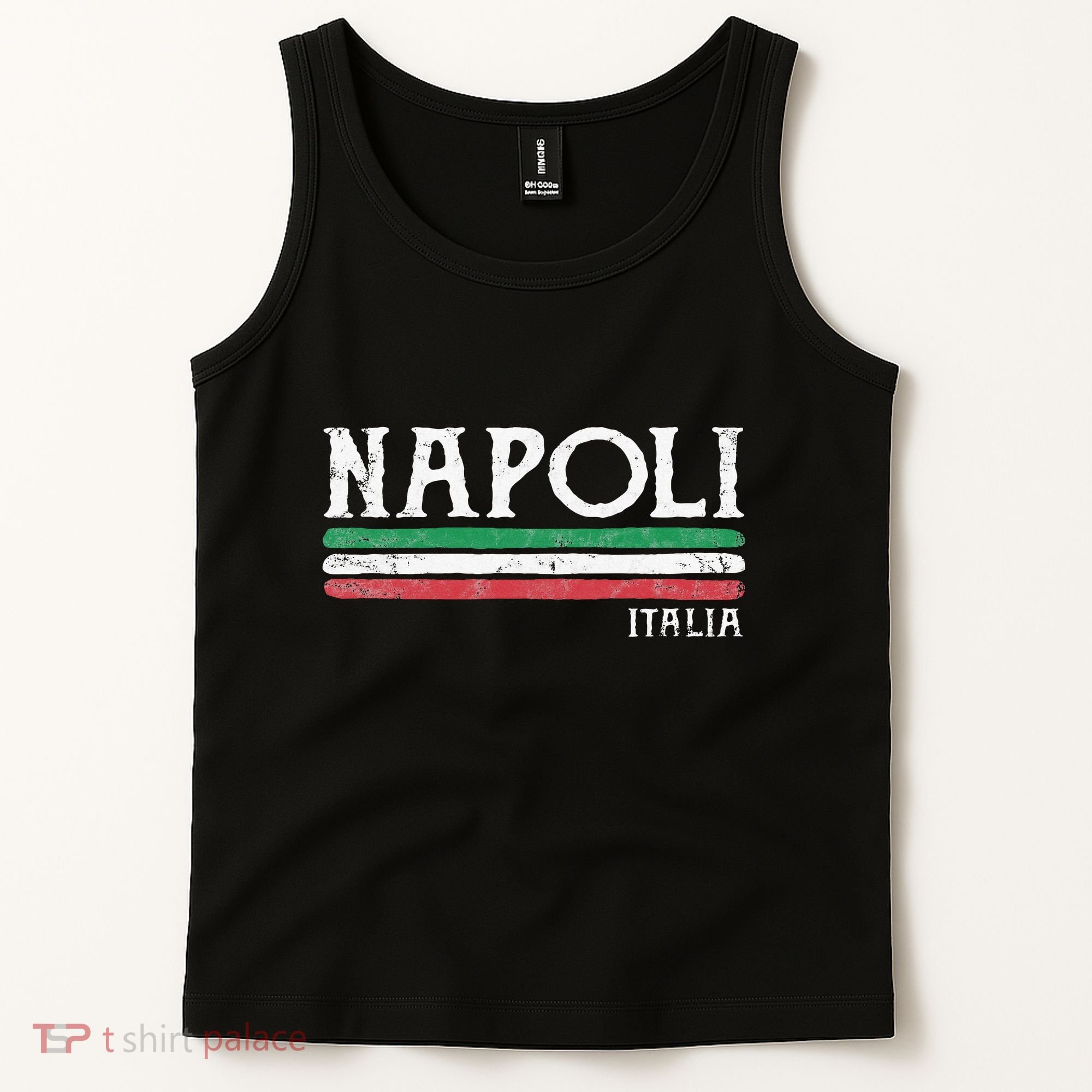 Naples Italy Italian Flag Souvenirs Gift Napoli Tank Top
