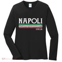 Naples Italy Italian Flag Souvenirs Gift Napoli Women's Long Sleeve Shirt thumb 0