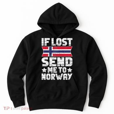 Norwegian If Lost Send Me To Norway  Hoodie