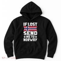 Norwegian If Lost Send Me To Norway  Hoodie thumb 0