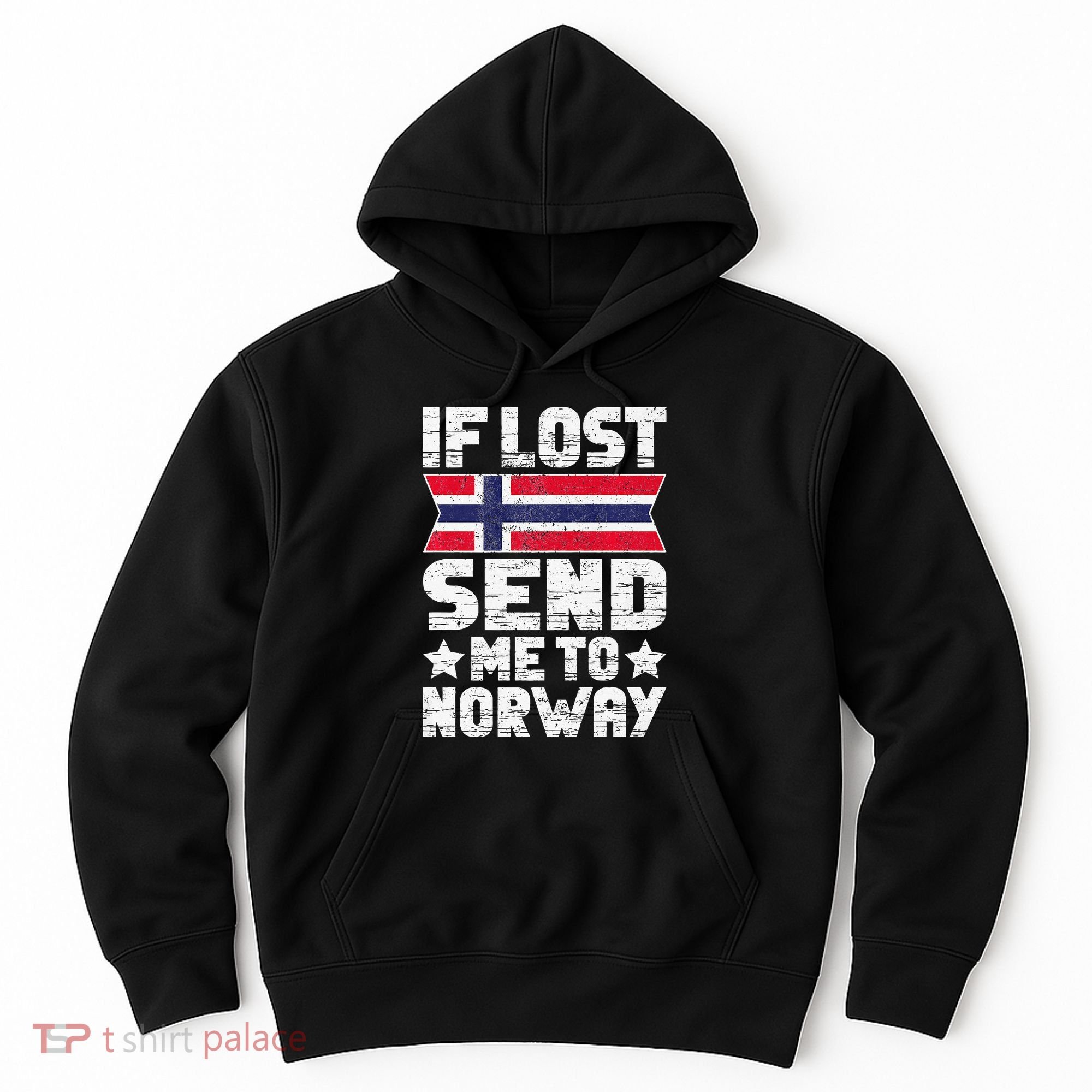 Norwegian If Lost Send Me To Norway  Hoodie